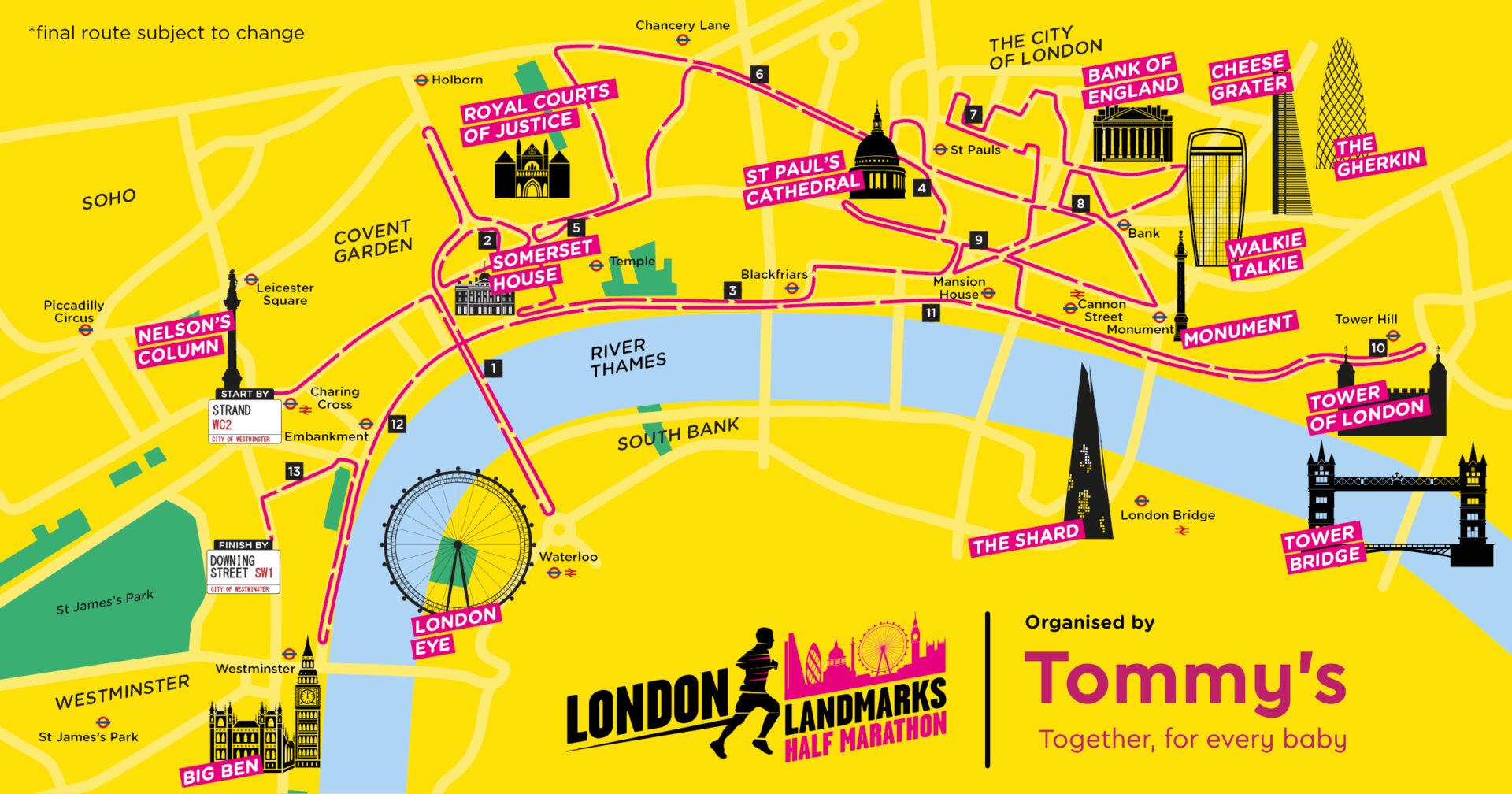 The London Landmarks Half Marathon Active UK